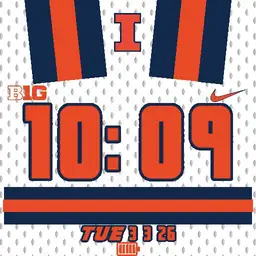 Fighting Illini 2023 Football White Jersey