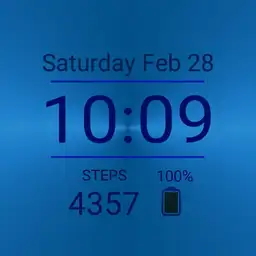Elegant Simple Blue