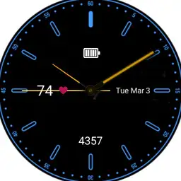 blue simple