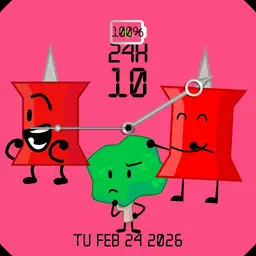TiP - BFDI x TPOT Digital Clock