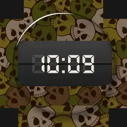 camouflaged skull deal by nina