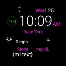 Dexcom Watchface Copy