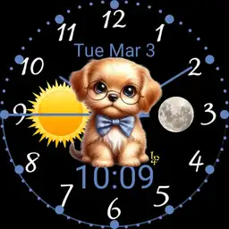 TeddyPaws Watchface by LP Designs