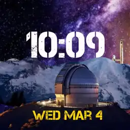 Observatory at night