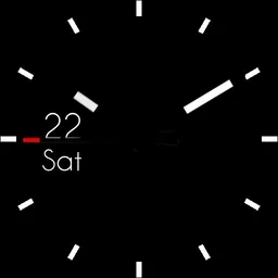 Simple Analog- battery lasts days