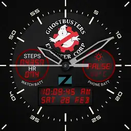 Ghostbusters Engineer Corp Field Service Watch