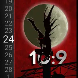 Ryuk And the moon