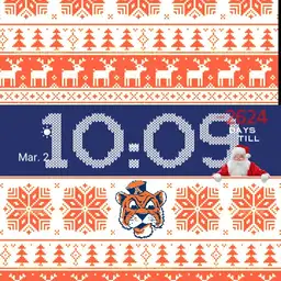 Auburn Tigers Christmas Weather
