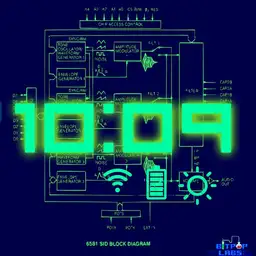 C64 SID Schematic