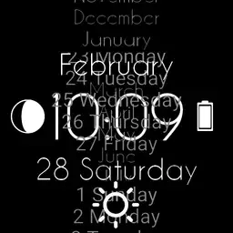 Black and White Simple Digital