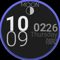Simple ring watch