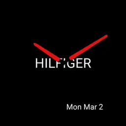 Hilfiger red