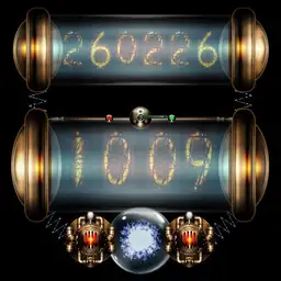 Nixie in Tubes. Fission Powerd.Squared