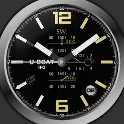 U-Boat IFO full black dial 3 Copy