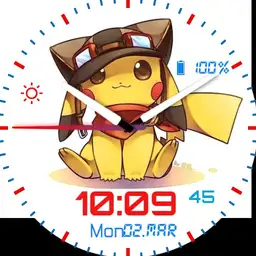 Pikachu dark yellow