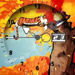 Cal vin and Hobbes Autumn