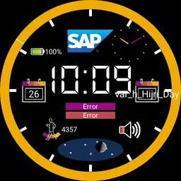 My SAP Digital Watch 2