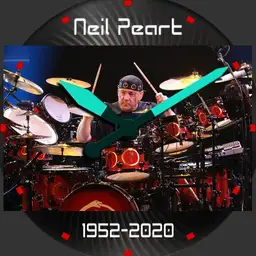Neil Peart Rush Tribute Watch