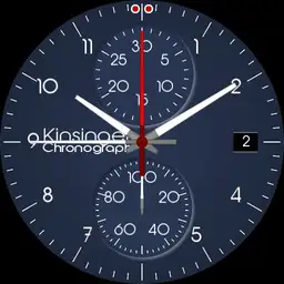 Kinsinger Elegance Chronograph Flat themable