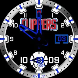 Los Angeles CLIPPERS watch face