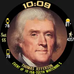 FOUNDING FATHERS 1776 - Changes Each Min - Multiscreen
