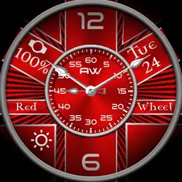 My red wheel based on the face Blue Jean Copy