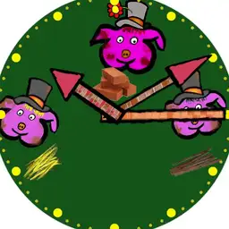 Three Crazy Pigs