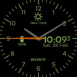 Sony Luminous Green Round
