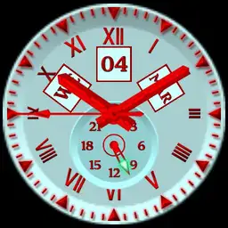 Red Blue watch