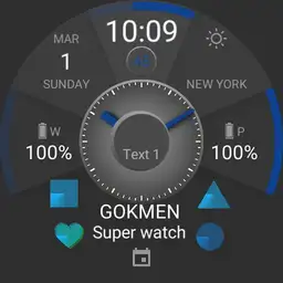 round Super YILMAZ WATCH