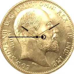 Gold, Great Britain, 1 Sovereign, 1910
