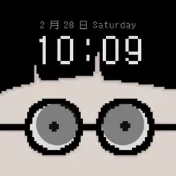 Leo rolling eye pixel