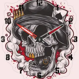 skull watch