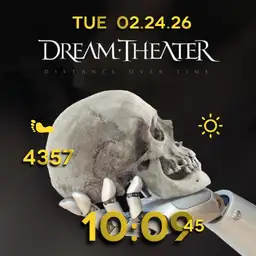 Ludawatch Dream Theater Distance Over Time