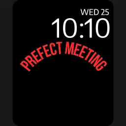 prefect meeting