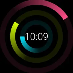 Round watch