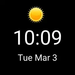weather,date,time simple