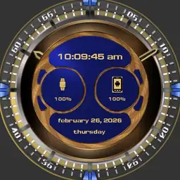 Anodigit Blue and Gold 3D