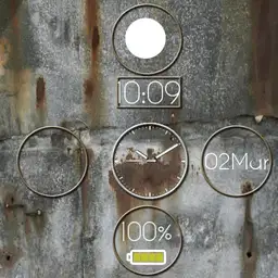 rusted metal