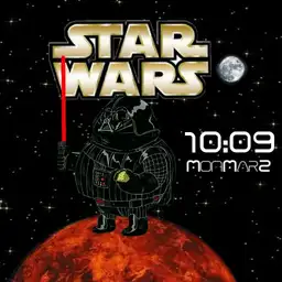 Dark Vader red sword by Face Pop Watchface Wear