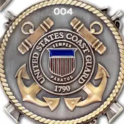 Challenge Coin, Coast Guard Semper Paratus
