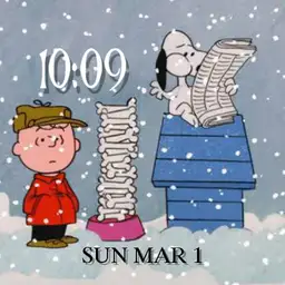 Snoopy and Charlie Brown Christmas animated