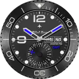 Pilot Dog Aviator Pro GMT Analog - Digital Chrono 11