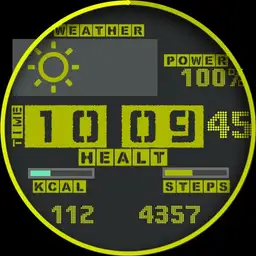 high contrast yellow