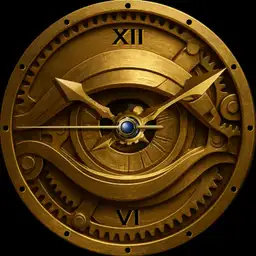 Brute AURIC EYE Minimalistic Retrofuturistic Steampunk Watch