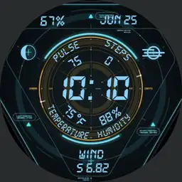 HUD Blue