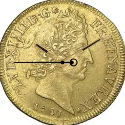 Gold, 1701 Louis dor, 1690 Overstrike