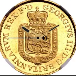 Gold, George III, Order of the Garter, 1814