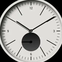 Brute CONTRAST Minimalistic Watch B&W