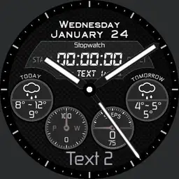 kosiba 4 dials stopwatch dim